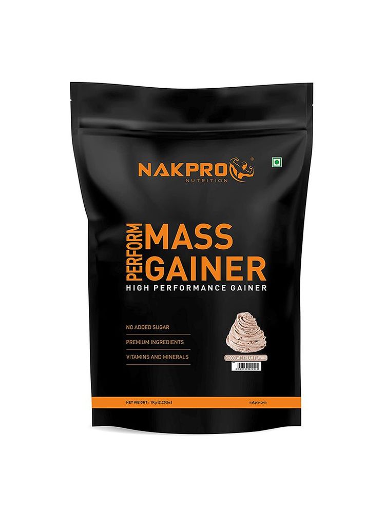 NAKPRO Perform Mass Gainer - Cream Chocolate Flavour